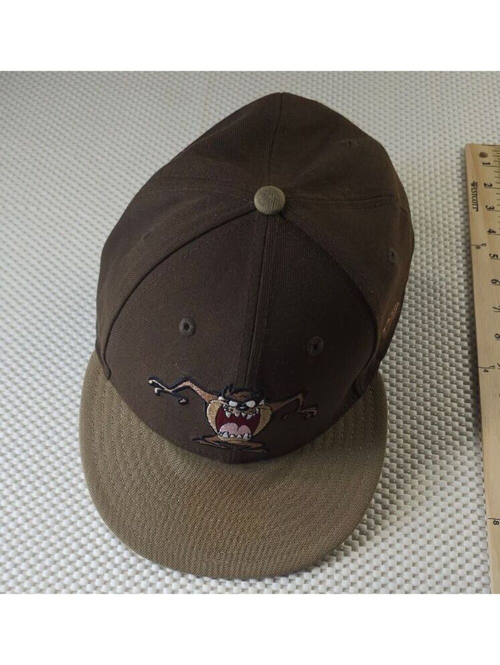 New Era 59FIFTY Taz Looney Tunes Brown Fitted Hat 7 5/8